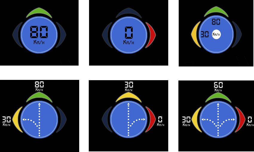 Designs for communicating traffic information to drivers